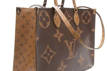 LOUIS VUITTON Reverse Monogram Giant Onthego GM