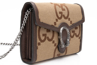 GUCCI Dionysus Jumbo GG Chain Wallet Crossbody Bag