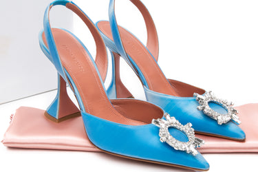 AMINA MUADDI Shadow Celeste Begum Sling 39 (New)