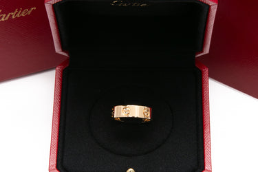 CARTIER 18K Yellow Gold Love Ring 52 US 6