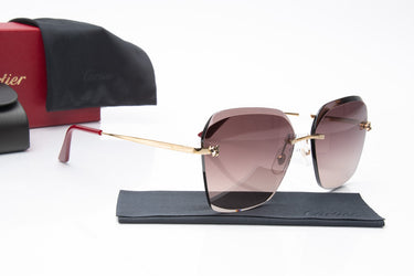 CARTIER Panthere de Cartier Sunglasses (New)