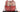 CHANEL Red Multicolor Gabrielle Tweed Bucket Bag