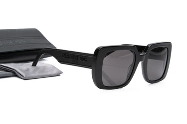 CHRISTIAN DIOR Black Acetate Wildior S3U Square Sunglasses