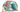 GUCCI Beige Blue Navy Hibiscus Red GG Supreme Monogram Blooms Mini Chain Shoulder Bag