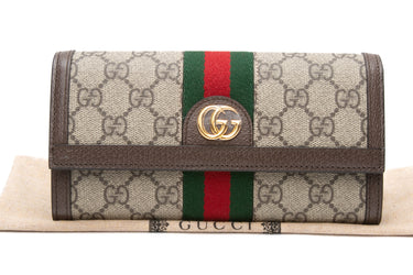 GUCCI Ophidia GG Continental Wallet (New)