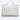 CHANEL White Grained Calfskin Small Stitched Flap Crossbody Bag