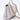 CHANEL White Grained Calfskin Small Stitched Flap Crossbody Bag