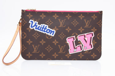 LOUIS VUITTON Monogram World Tour Wristlet