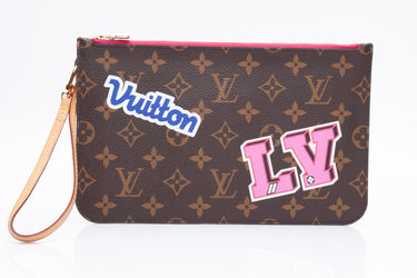 LOUIS VUITTON Monogram World Tour Wristlet