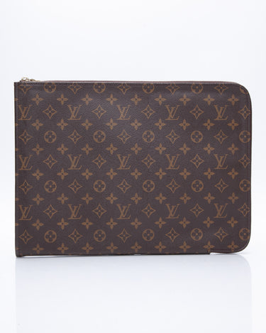 LOUIS VUITTON Monogram Pouch Portfolio Case 39 – Luxury Labels