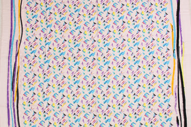 LOUIS VUITTON Pink Multicolor Auth Monogram Shawl