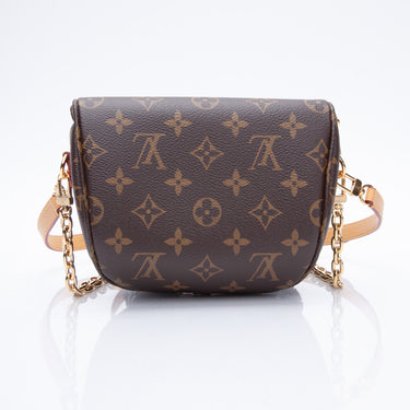 Gucci Blue Monogram Handle Bag – Changes Luxury Consignment