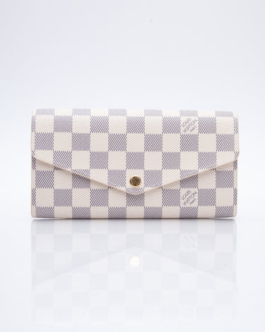 Sarah Wallet Damier Azur Canvas - Wallets and Small Leather Goods