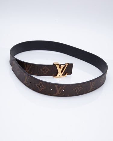 LV Initiales 30mm Reversible Belt Taurillon Leather - Women