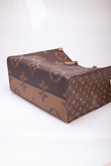 Louis Vuitton OnTheGo GM Monogram Reverse Coated Handbag – Perry's