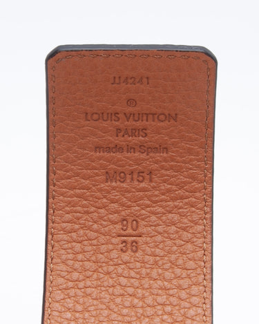 Louis Vuitton Blue LV Monogram Taurillon Leather International Wallet