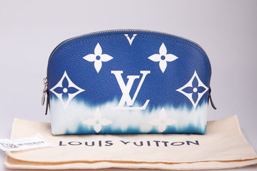 Louis Vuitton Cosmetic Pouch Escale Bleu