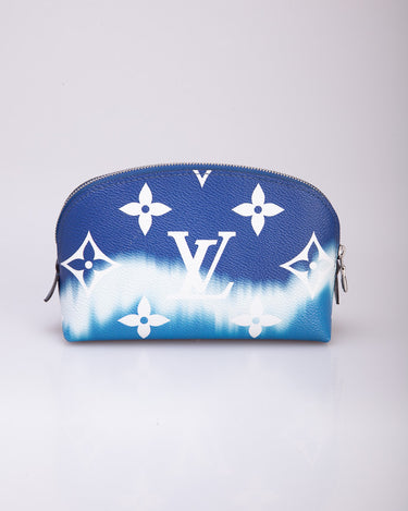 Louis Vuitton Blue Escale On The Go Bag