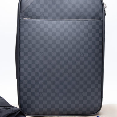 LOUIS VUITTON Damier Graphite Pegase Legere 55 Carryon Suitcase