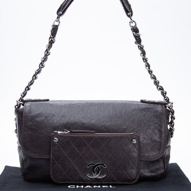 LOUIS VUITTON Brown Beige Monogram Leather Cross Body Handbag – Sui Generis  Designer Consignment