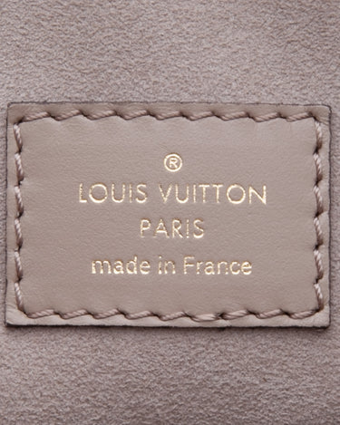 LOUIS VUITTON NeoNoe MM Bicolor Monogram Empreinte Shoulder Bag Cream