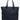 CHANEL Black Nylon CC Logo Travel Line Large Tote Bag