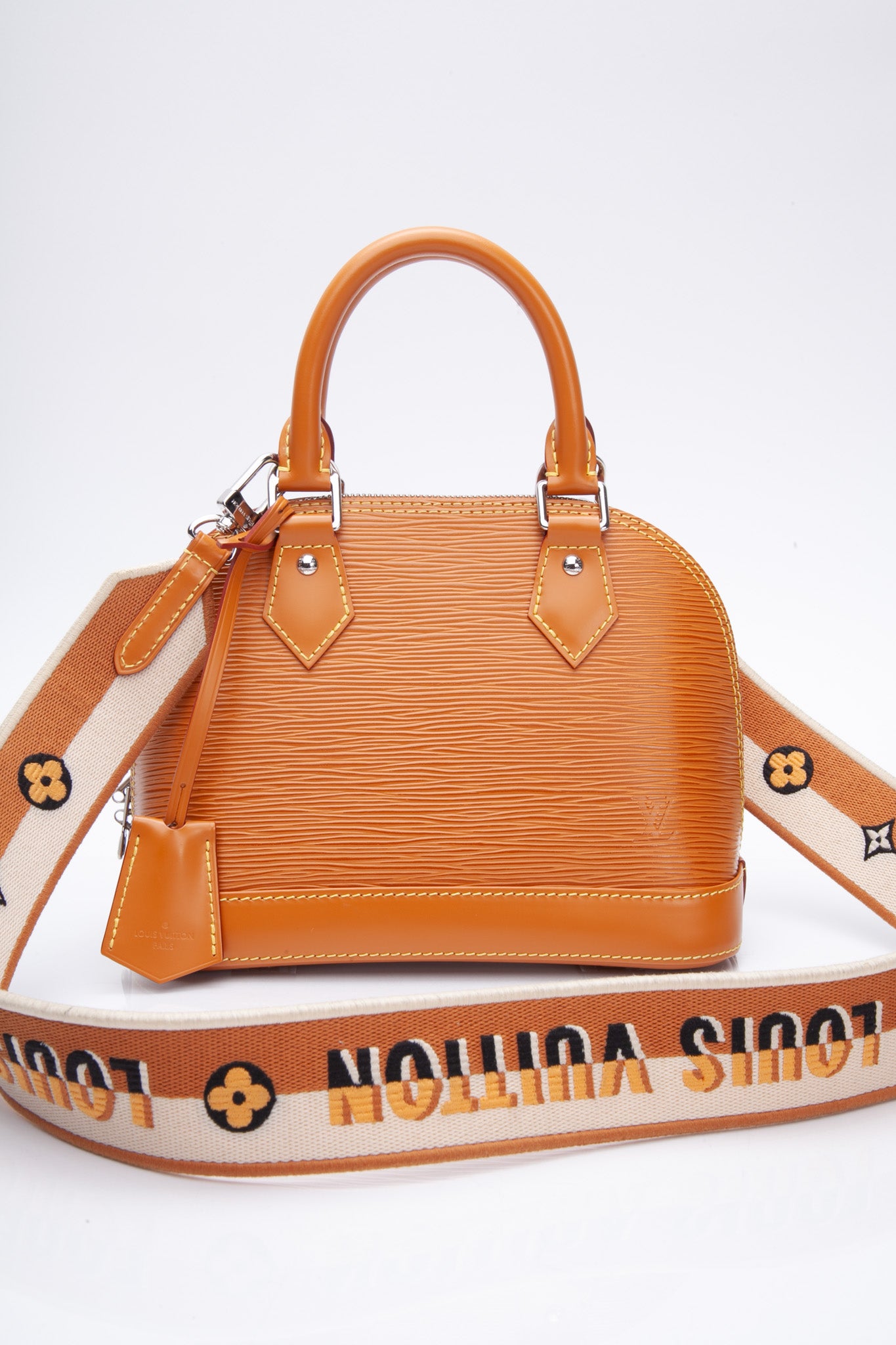 Louis Vuitton Jacquard Alma BB Top-Handle Bag