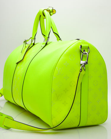 Louis Vuitton Monogram Mesh Keepall Bandoulière 50 - Pink Luggage and  Travel, Handbags - LOU621649