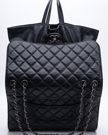 CHANEL Drawstring Large Flap Shoulder Bag – Luxury Labels