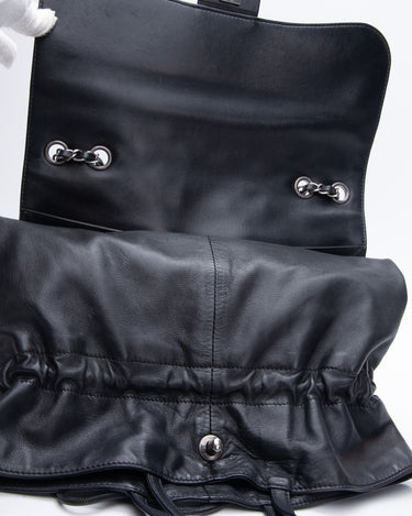 CHANEL Drawstring Large Flap Shoulder Bag – Luxury Labels