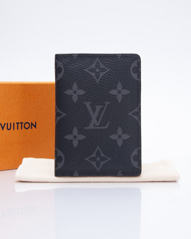 Louis Vuitton Pocket Organizer Monogram Eclipse