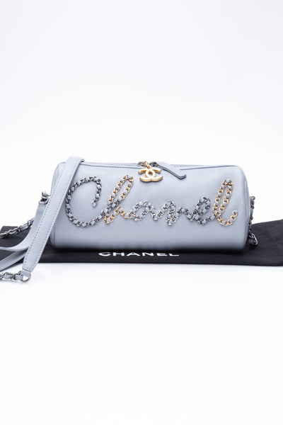バッグ CHANEL CHANEL CC Logo Matelasse Chain Backpack Bag Leather Black