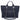 CHANEL 22A Mixed Fibers Small Deauville Tote Navy