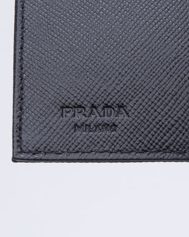 PRADA WOC IN COBALTO SAFFIANO LEATHER