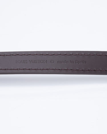 Shop Louis Vuitton Adjustable shoulder strap 16 mm ebene (J00276