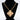CHANEL Metal CC Cross CC Necklace Gold