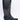 BURBERRY Black Plaid Rubber Knee-High Rain Boots 36