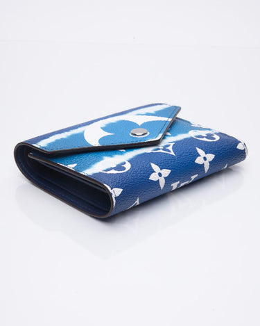 Louis Vuitton Victorine Damier Azure Studs Wallet - I Love Handbags