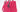 DIOR Lambskin Cannage Medium Lady Dior Hot Pink Bag