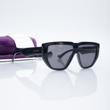 GUCCI Aviator Acetate Black Sunglasses (New)
