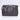 SAINT LAURENT Dark Grey Calfskin Leather Small Cabas Shoulder Bag