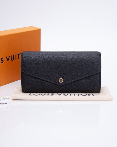 Louis Vuitton Monogram Empreinte Sarah Wallet (SHF-ZfloNP) – LuxeDH