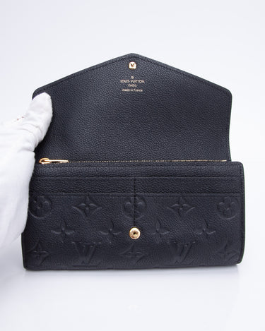 Louis Vuitton Sarah Monogram Empreinte Wallet