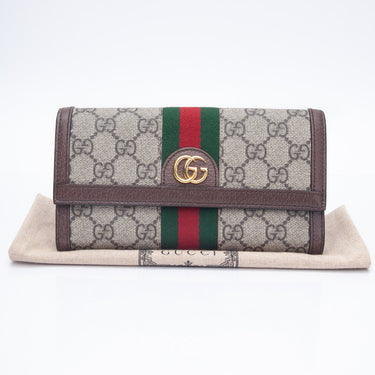 GUCCI Ophidia GG Continental Wallet