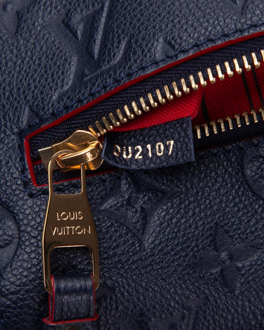 Louis Vuitton - LOUIS VUITTON Pochette Metis Empreinte Shoulder/Crossbody  Bag Marine Rouge on Designer Wardrobe