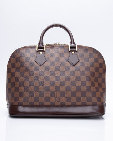 Louis Vuitton, Bags, Authentic Louis Vuitton Alma Mm Damier Abene