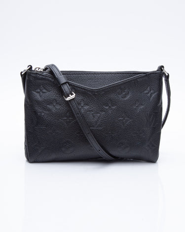 Louis Vuitton Black Pallas Uniform Crossbody Bag