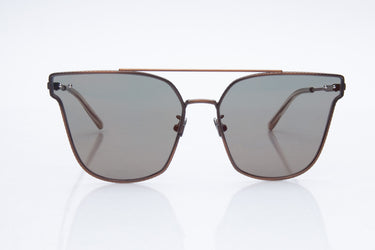 BOTTEGA VENETA Rectangle Brown Sunglasses