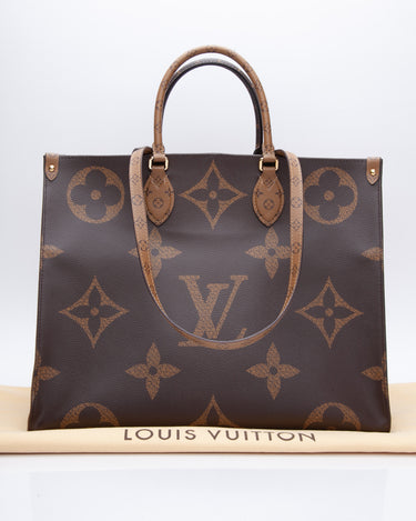 Louis Vuitton OnTheGo GM Monogram Reverse Monogram Giant