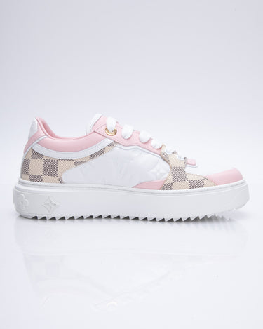 Louis Vuitton Time Out Sneaker Powdery Pink. Size 38.0
